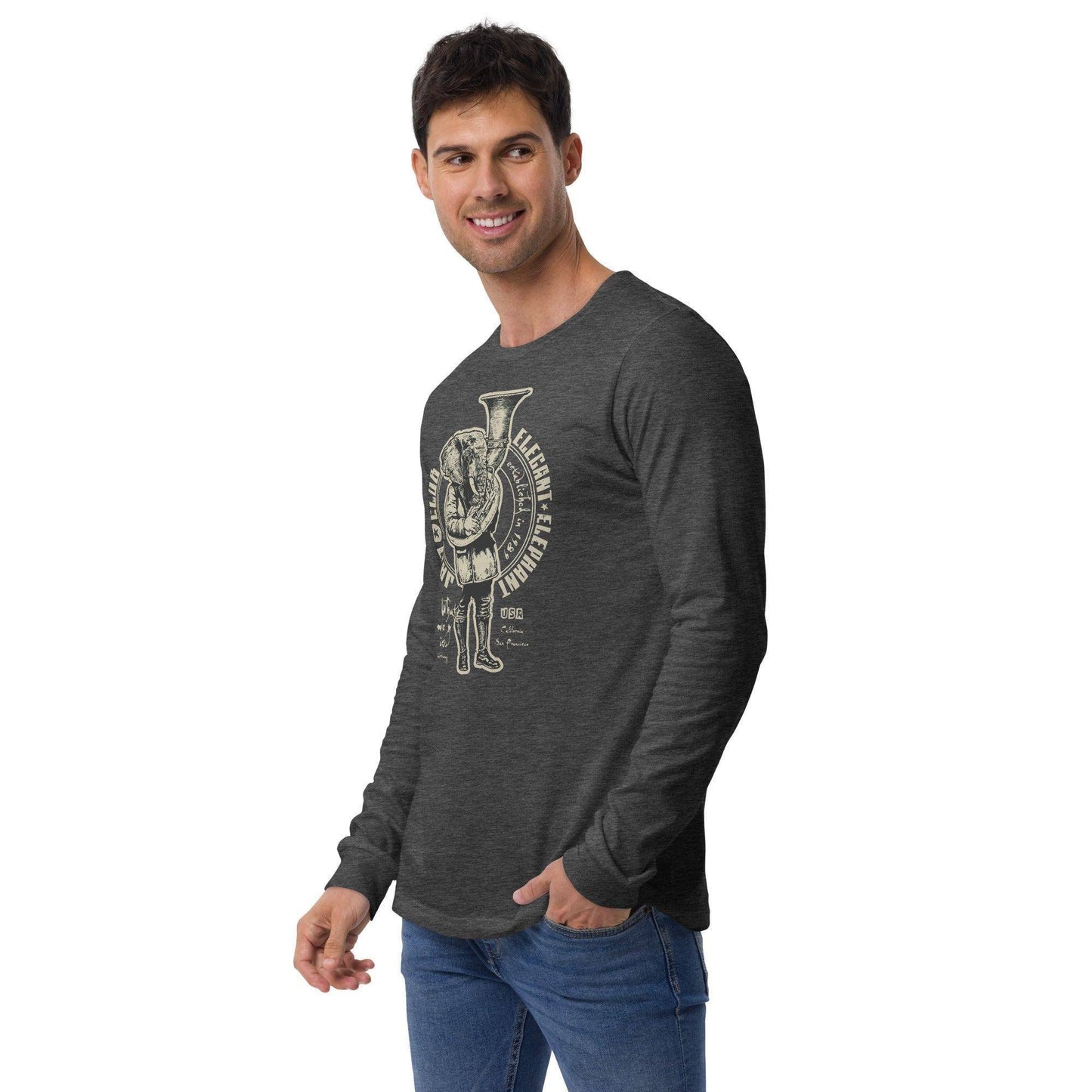 elegant-elephant-langarmshirt-langarmshirt-jlr-design-14 - JLR Design