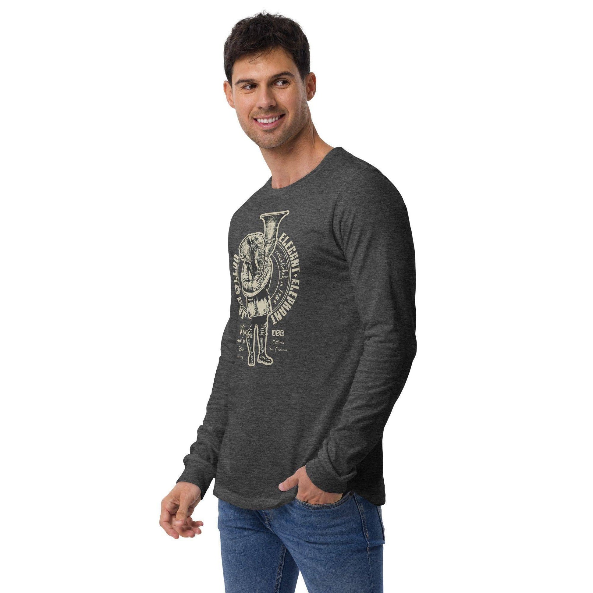 elegant-elephant-langarmshirt-langarmshirt-jlr-design-14 - JLR Design