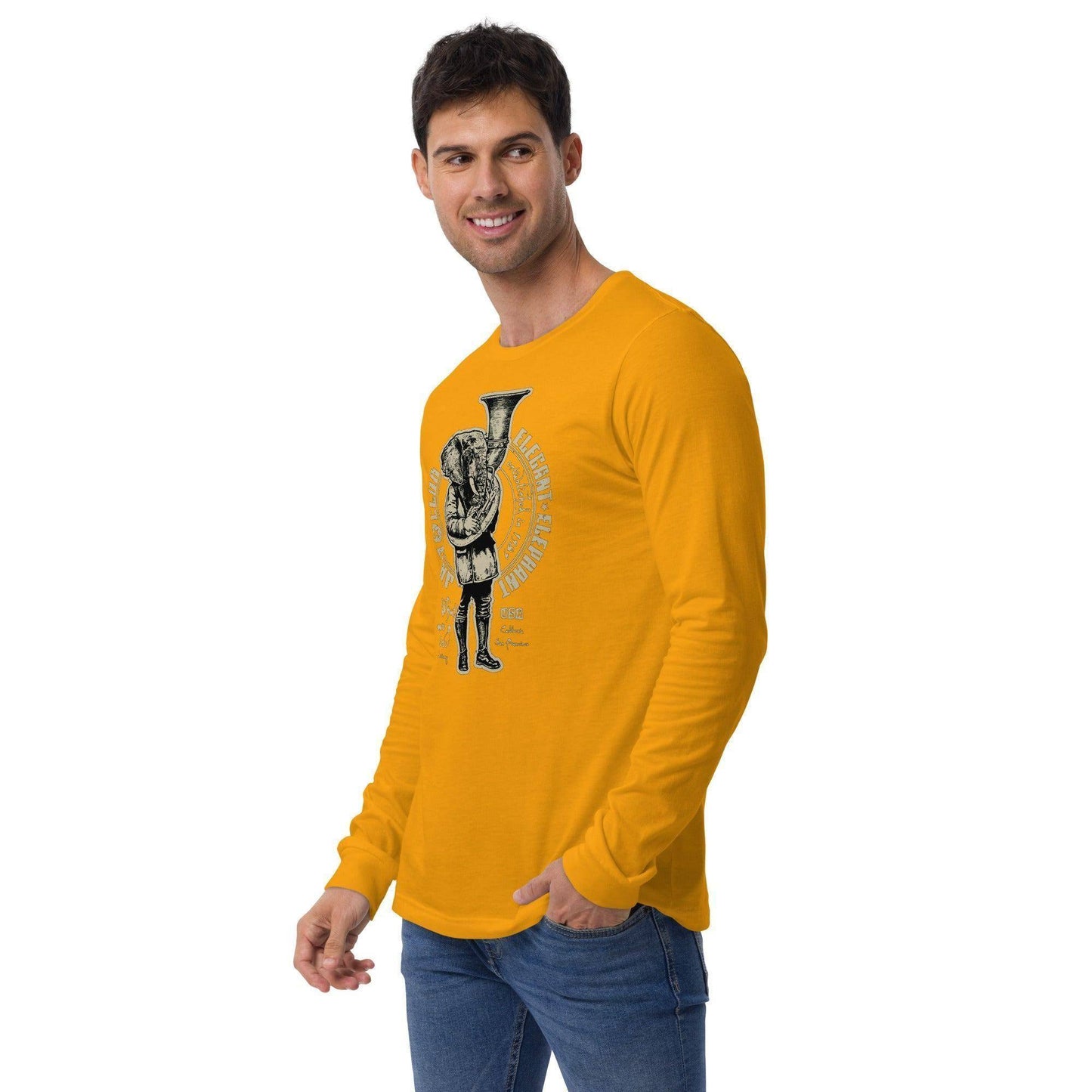 elegant-elephant-langarmshirt-langarmshirt-jlr-design-26 - JLR Design