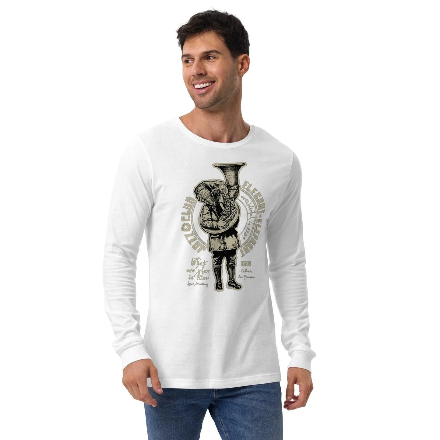 elegant-elephant-langarmshirt-langarmshirt-jlr-design-27 - JLR Design
