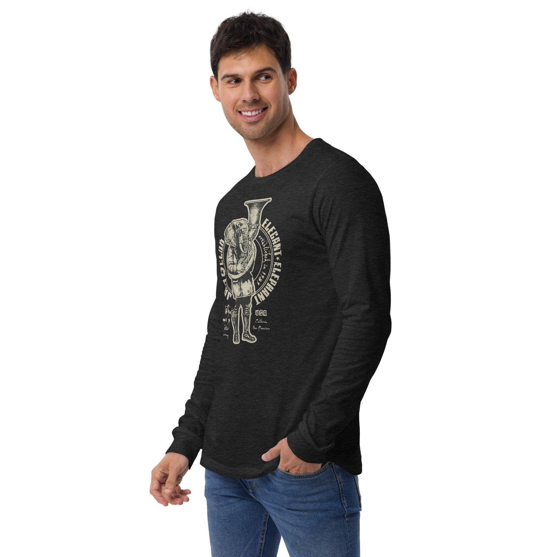elegant-elephant-langarmshirt-langarmshirt-jlr-design-3 - JLR Design