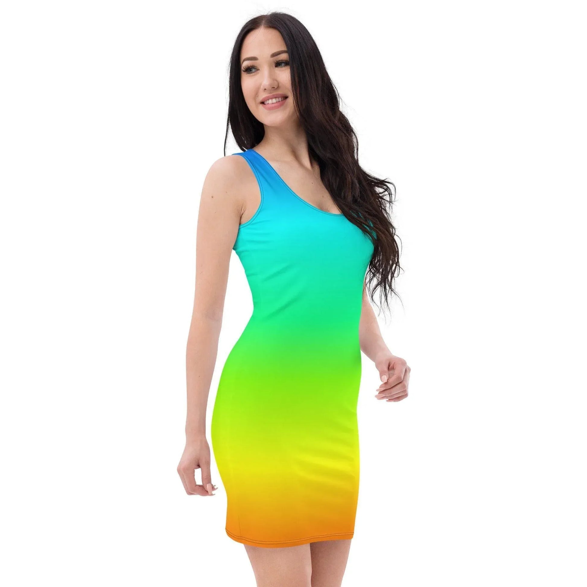 elegantes-rainbow-kleid-kleid-jlr-design-1 - JLR Design