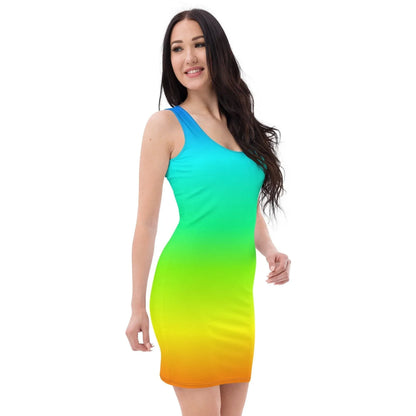 elegantes-rainbow-kleid-kleid-jlr-design-1 - JLR Design