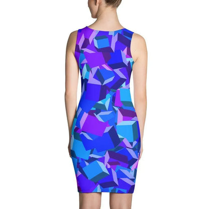 elegantes-viloet-cube-kleid-kleid-jlr-design-2 - JLR Design