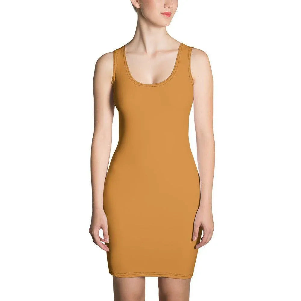 enganliegendes-bronze-kleid-kleid-jlr-design-1 - JLR Design