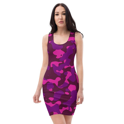 enganliegendes-pink-camouflage-kleid-kleid-jlr-design-2 - JLR Design