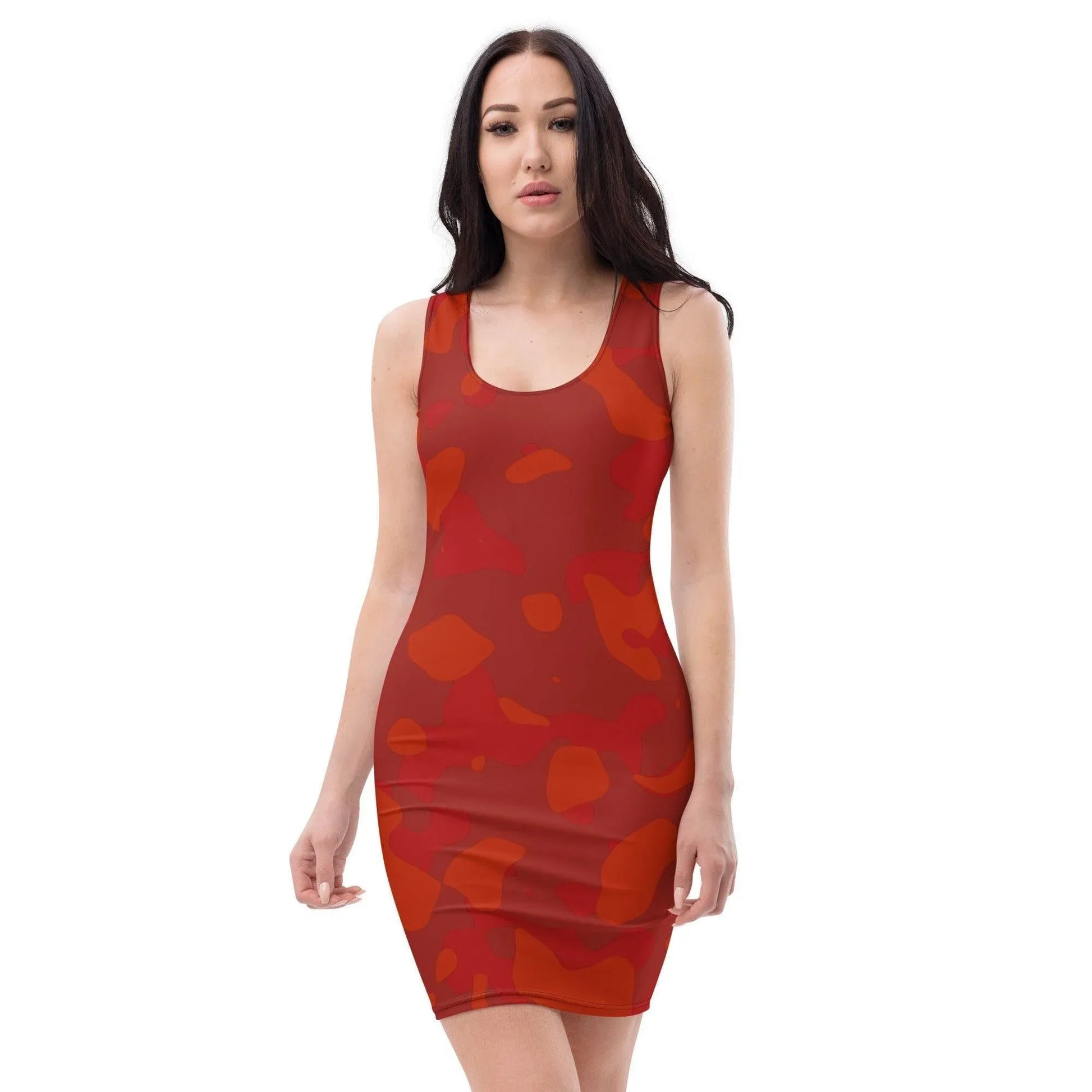 enganliegendes-red-camouflage-kleid-kleid-jlr-design-2 - JLR Design