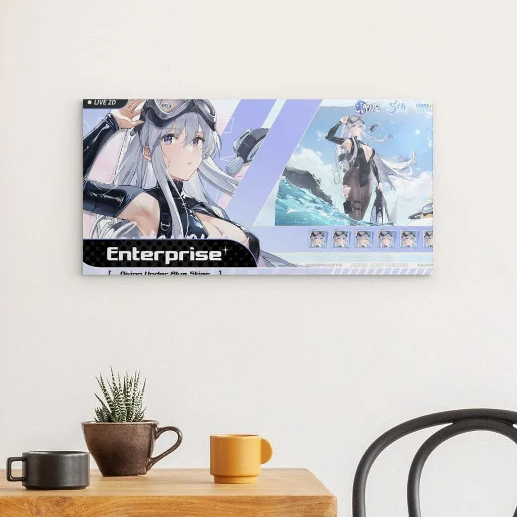 enterprise-5th-anniversary-azur-lane-poster-poster-jlr-design-2 - JLR Design