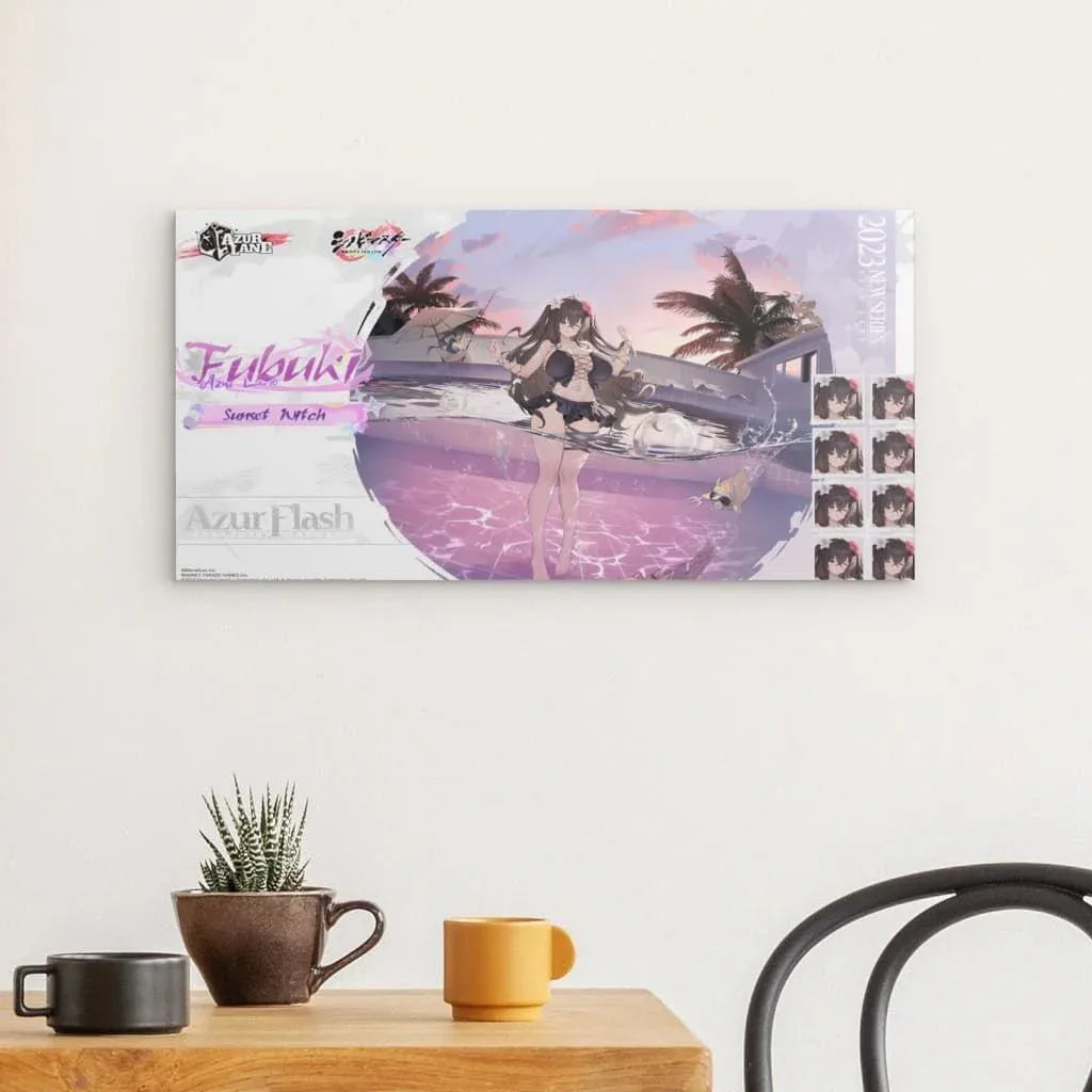 fubuki-azur-flash-azur-lane-poster-poster-jlr-design-2 - JLR Design