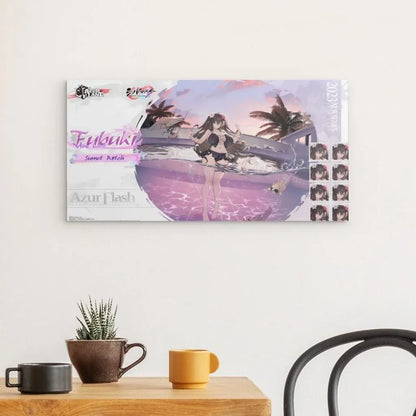 fubuki-azur-flash-azur-lane-poster-poster-jlr-design-2 - JLR Design