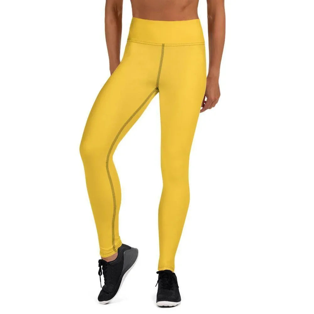 gelbe-damen-yoga-damen-leggings-yoga-leggings-jlr-design-1 - JLR Design