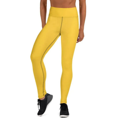 gelbe-damen-yoga-damen-leggings-yoga-leggings-jlr-design-1 - JLR Design