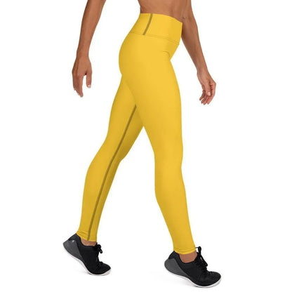 gelbe-damen-yoga-damen-leggings-yoga-leggings-jlr-design-3 - JLR Design
