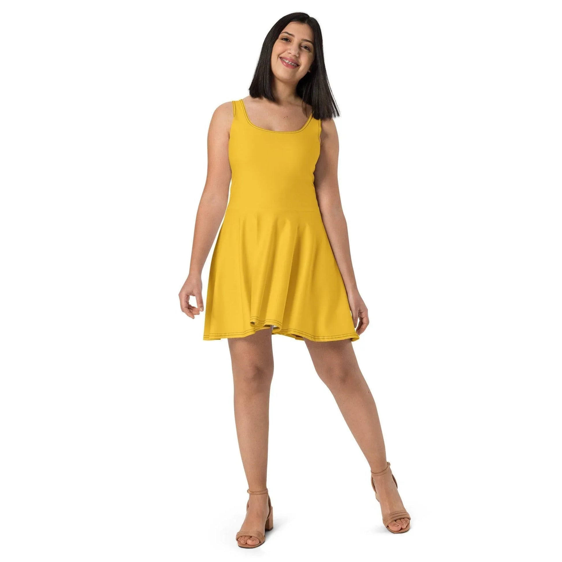 gelbes-skater-kleid-skater-kleid-jlr-design-1 - JLR Design