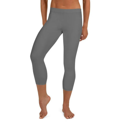 graue-damen-capri-leggings-capri-leggings-jlr-design-2 - JLR Design