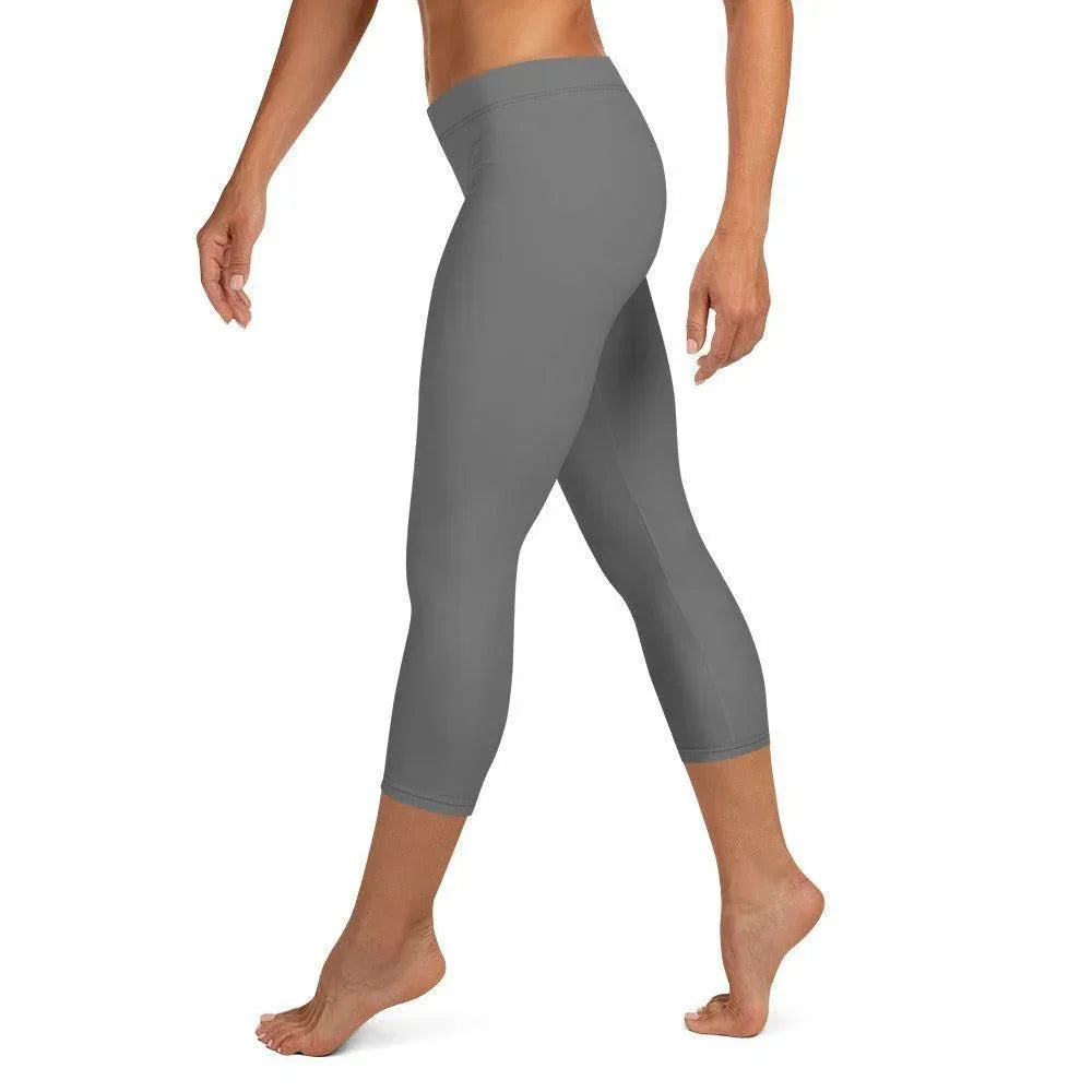 graue-damen-capri-leggings-capri-leggings-jlr-design-3 - JLR Design