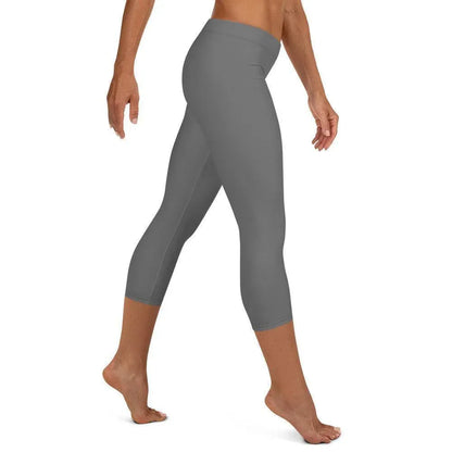 graue-damen-capri-leggings-capri-leggings-jlr-design-4 - JLR Design