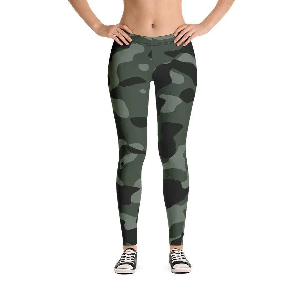 green-camouflage-damen-leggings-leggings-jlr-design-1 - JLR Design