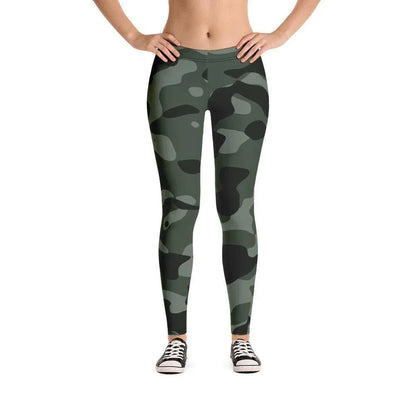 green-camouflage-damen-leggings-leggings-jlr-design-1 - JLR Design