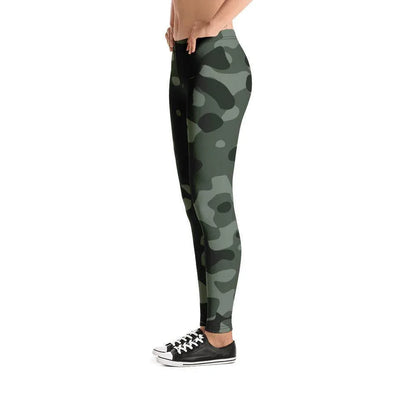 green-camouflage-damen-leggings-leggings-jlr-design-3 - JLR Design