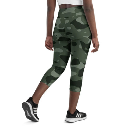 green-camouflage-damen-yoga-capri-leggings-yoga-capri-leggings-jlr-design-1 - JLR Design