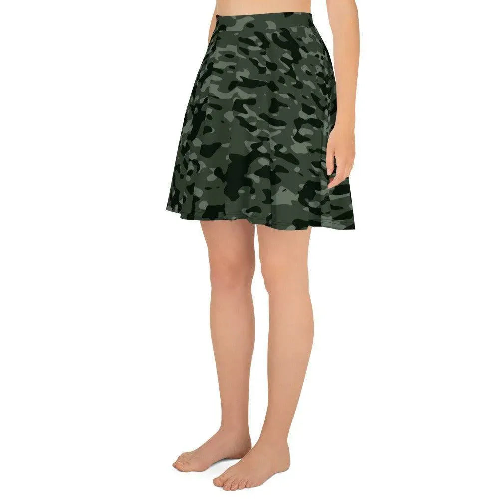 green-camouflage-skater-rock-or-classic-military-design-or-a-linie-mit-uv-schutz-upf-50-and-nachhaltigem-material-skater-rock-jlr-design-1 - JLR Design