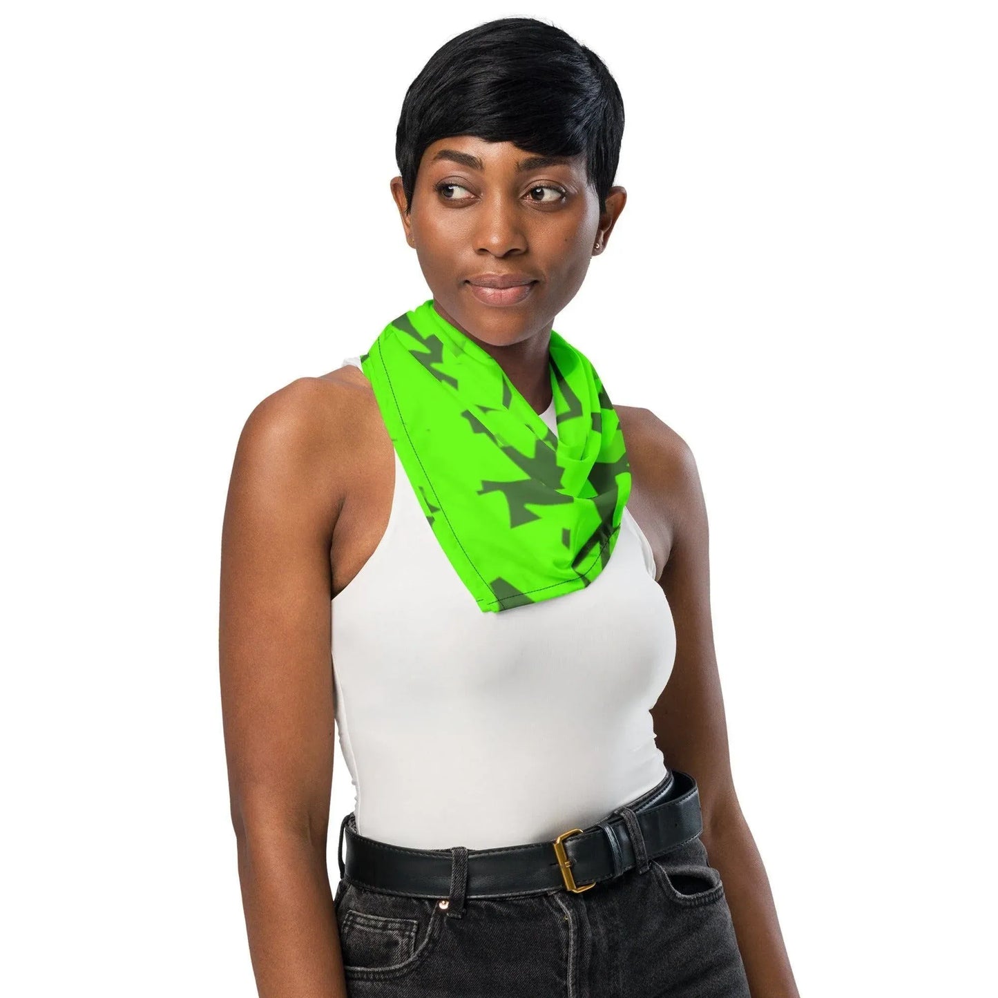 green-crystal-bandana-bandana-jlr-design-2 - JLR Design