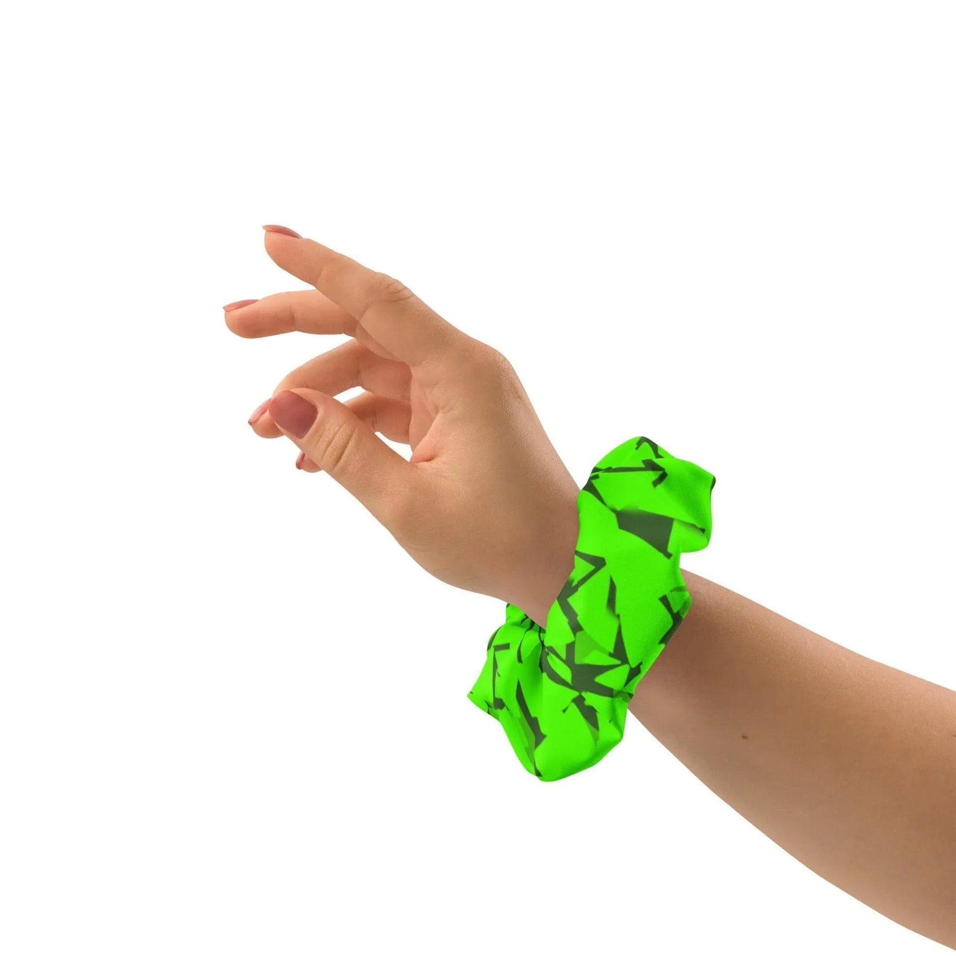 green-crystal-scrunchie-scrunchie-jlr-design-1 - JLR Design