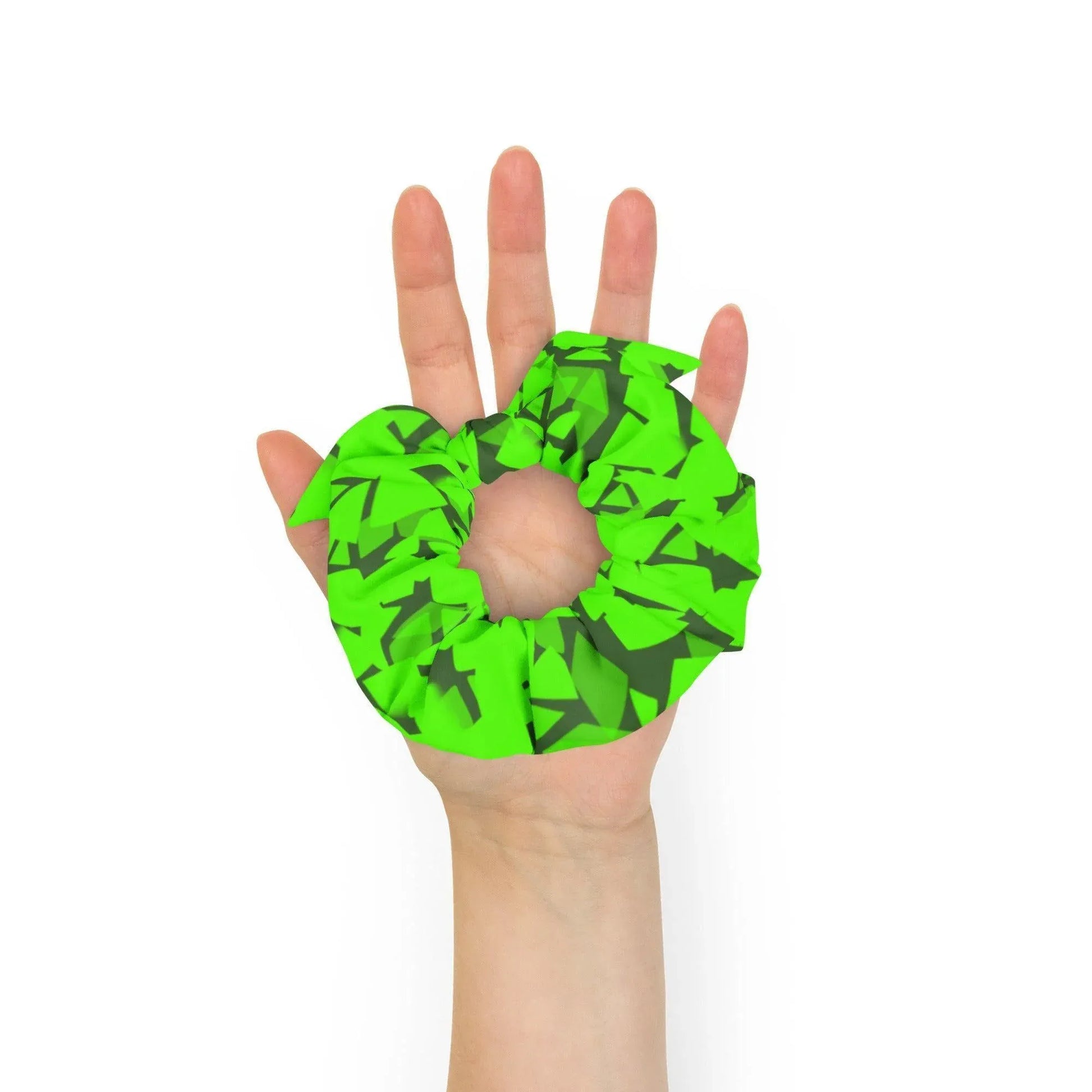green-crystal-scrunchie-scrunchie-jlr-design-3 - JLR Design