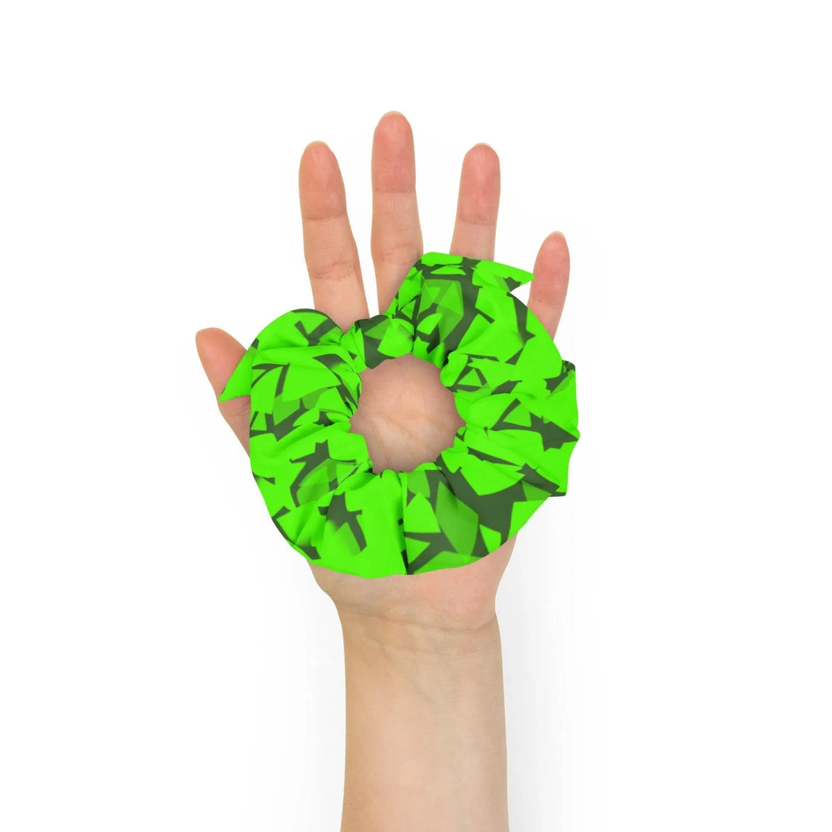 green-crystal-scrunchie-scrunchie-jlr-design-jlr-design-de-3 - JLR Design