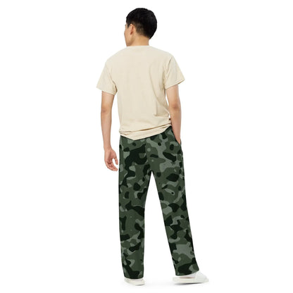 grune-camouflage-hose-mit-weitem-bein-hose-mit-weitem-bein-jlr-design-3 - JLR Design