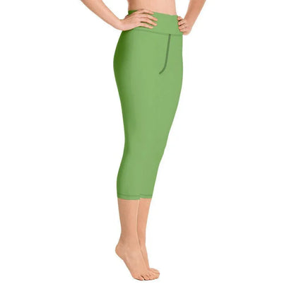 grune-damen-yoga-capri-leggings-yoga-capri-leggings-jlr-design-1 - JLR Design