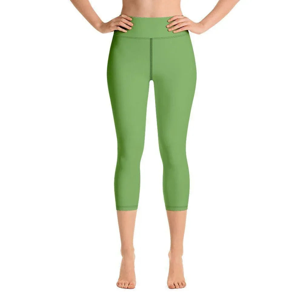 grune-damen-yoga-capri-leggings-yoga-capri-leggings-jlr-design-2 - JLR Design