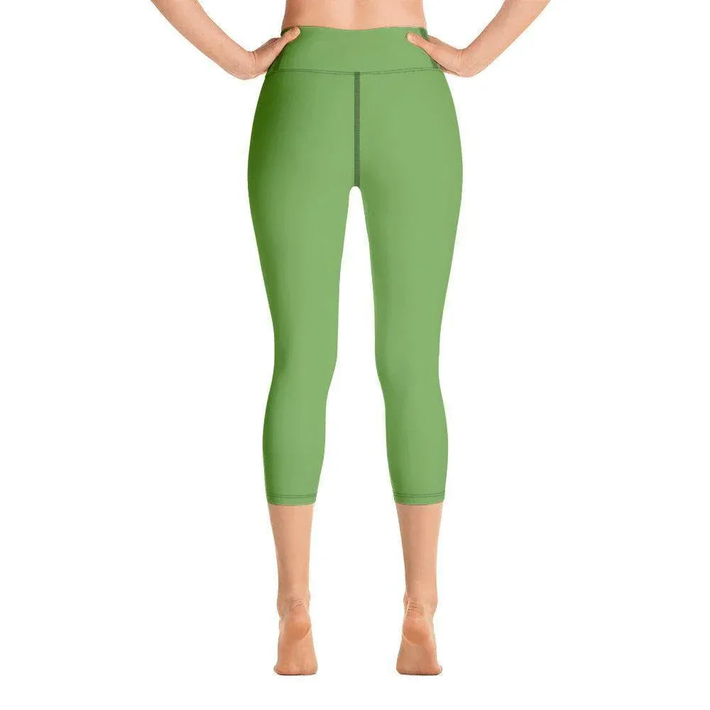 grune-damen-yoga-capri-leggings-yoga-capri-leggings-jlr-design-4 - JLR Design