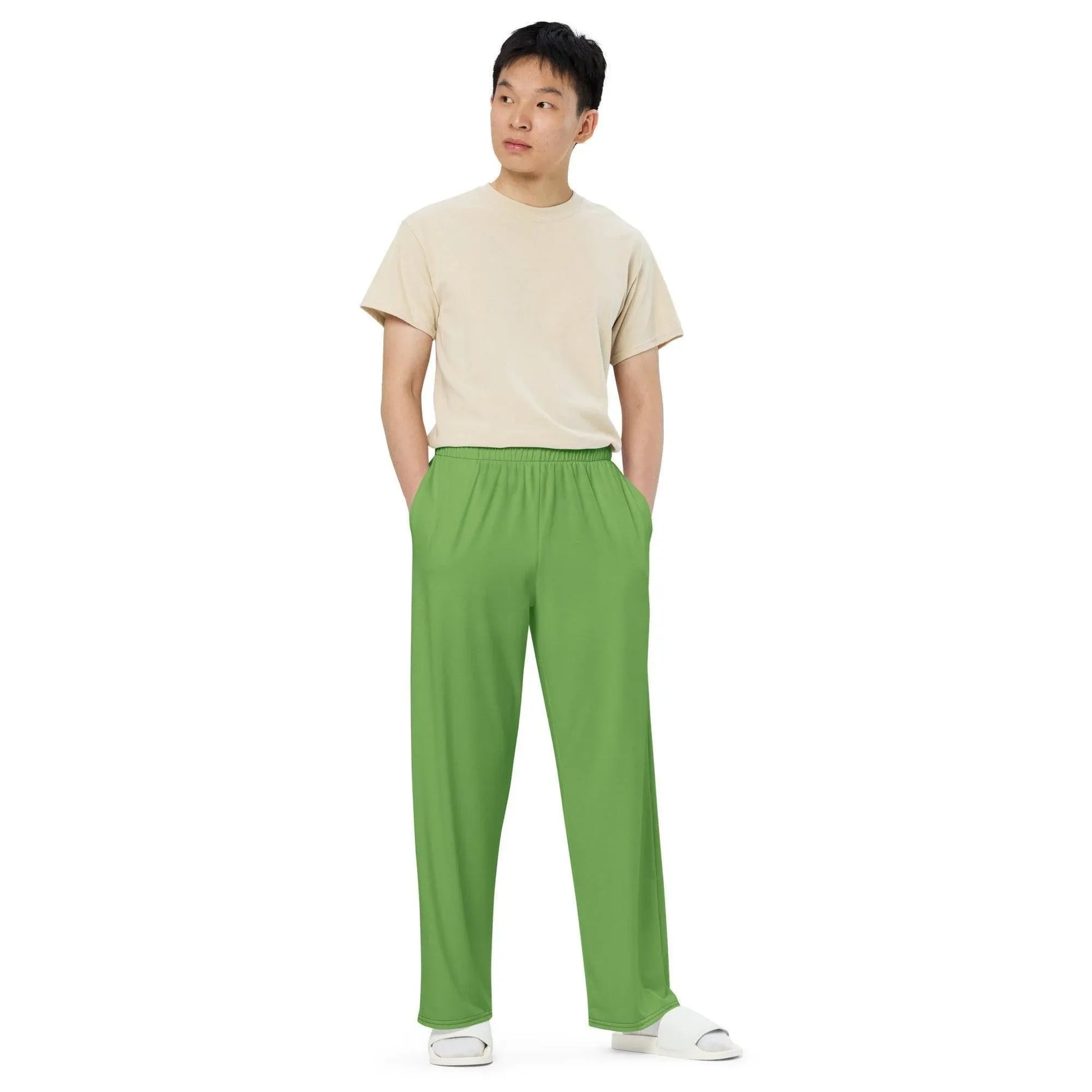 grune-hose-mit-weitem-bein-hose-mit-weitem-bein-jlr-design-1 - JLR Design