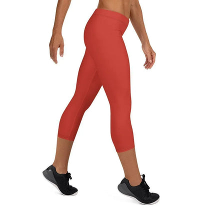 harley-davidson-red-damen-capri-leggings-capri-leggings-jlr-design-4 - JLR Design