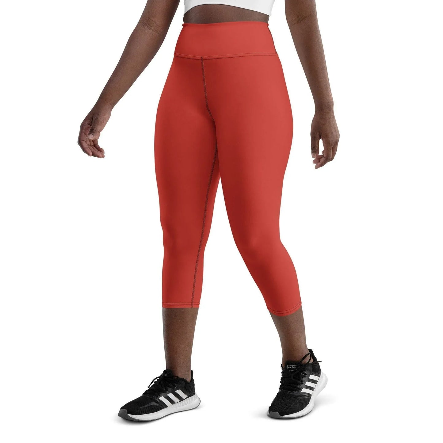 harley-davidson-red-damen-yoga-capri-leggings-yoga-capri-leggings-jlr-design-3 - JLR Design