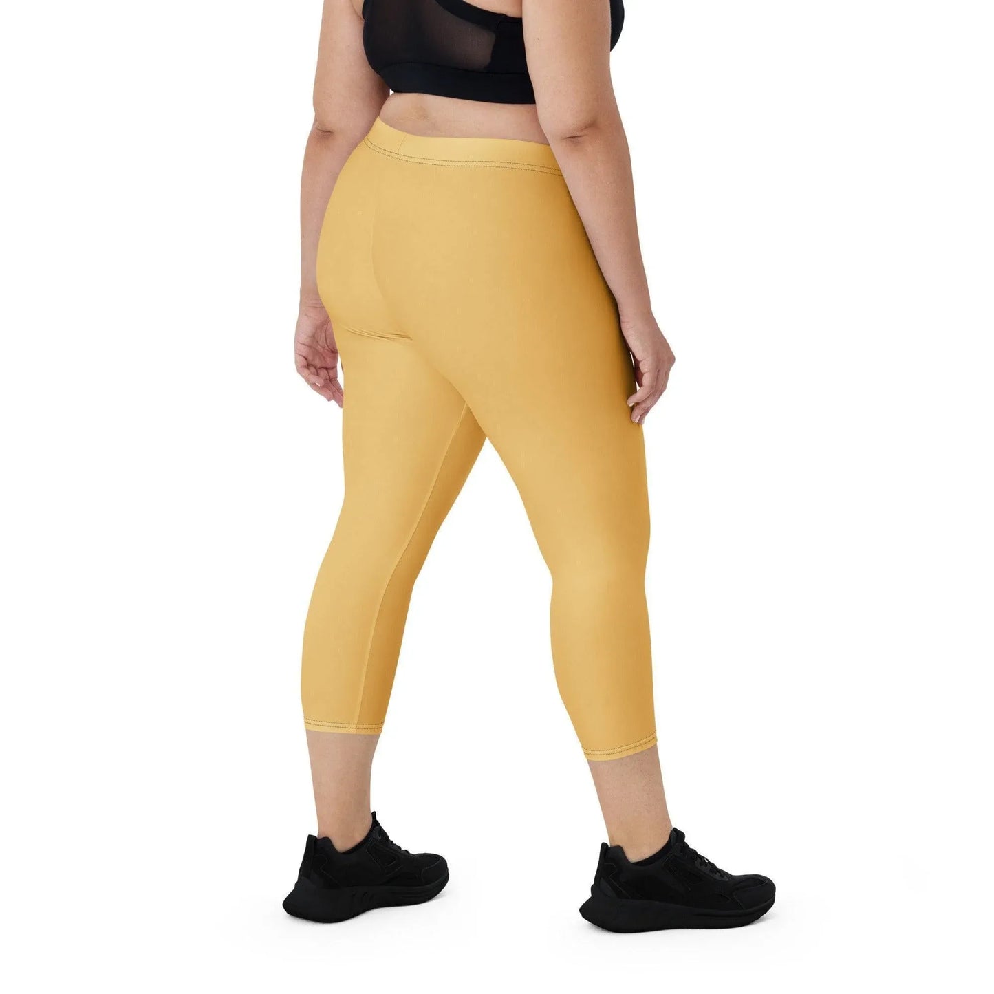 harvest-gold-damen-capri-leggings-capri-leggings-jlr-design-2 - JLR Design
