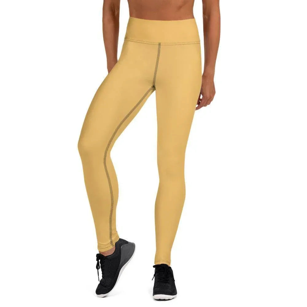harvest-gold-damen-yoga-leggings-yoga-leggings-jlr-design-1 - JLR Design