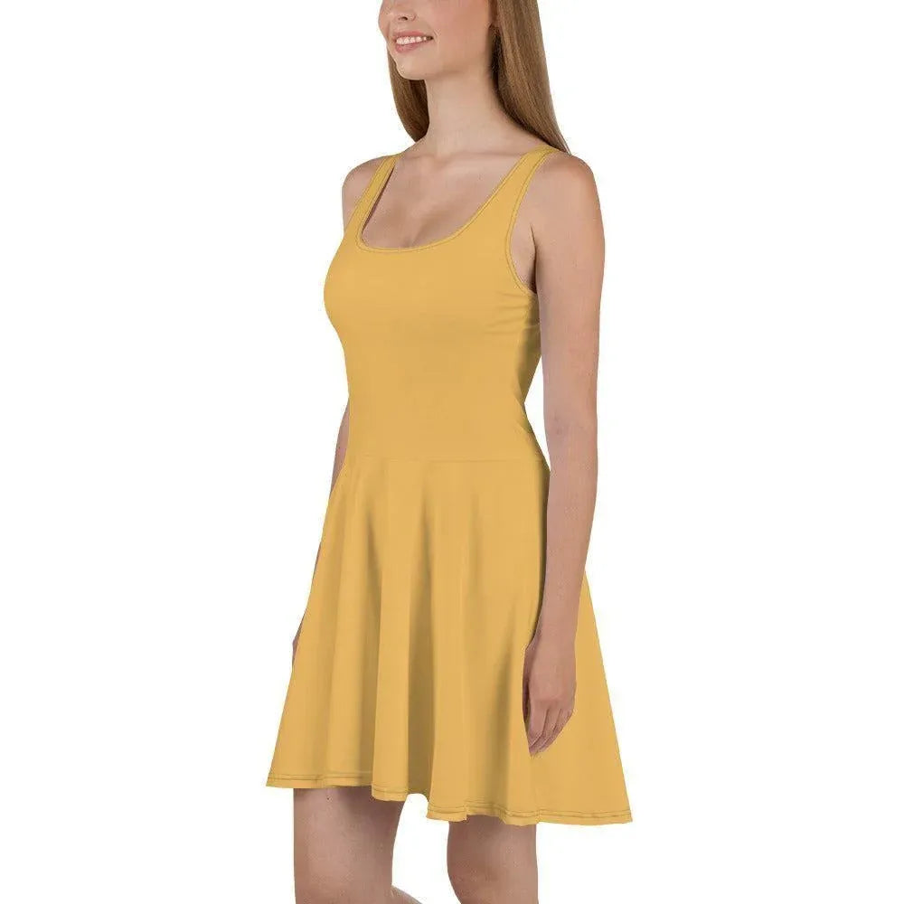 harvest-gold-skater-kleid-skater-kleid-jlr-design-3 - JLR Design