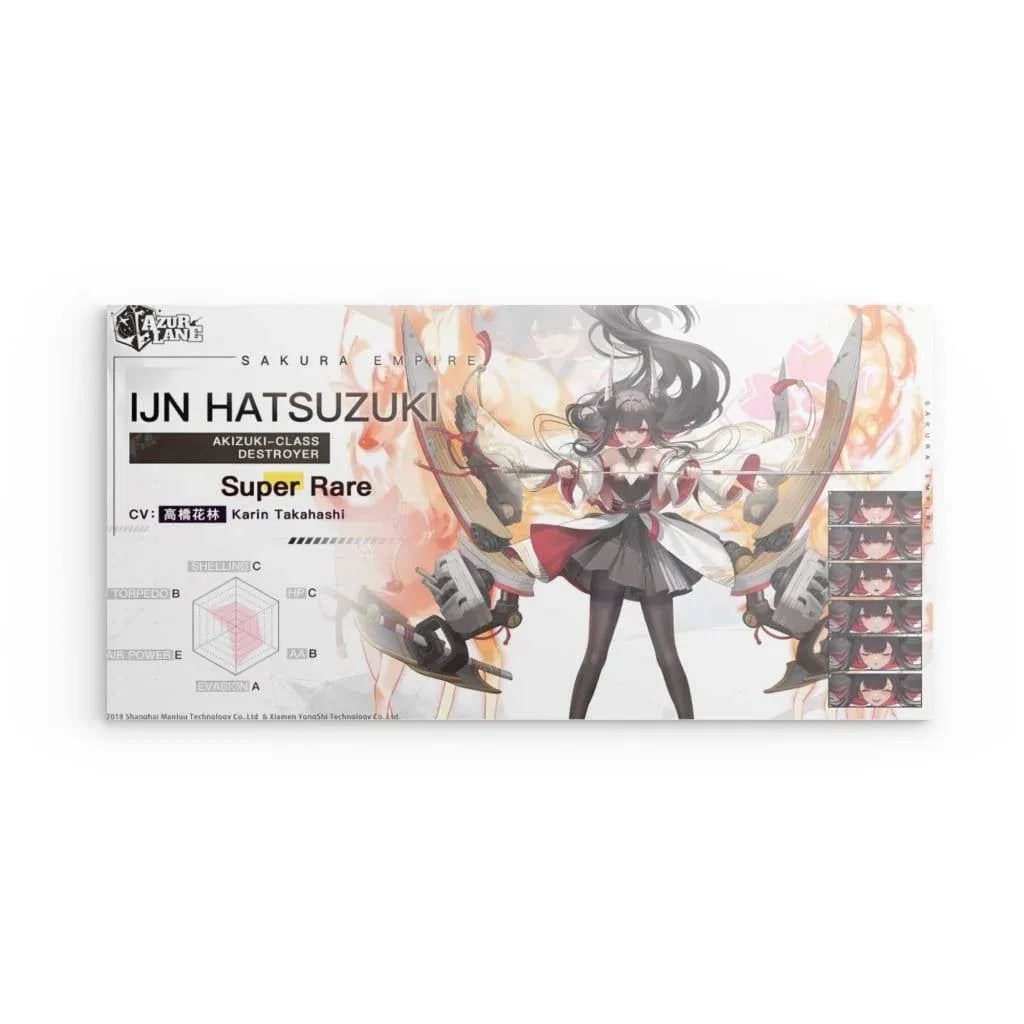 hatsuzuki-charakter-azur-lane-poster-poster-jlr-design-1 - JLR Design