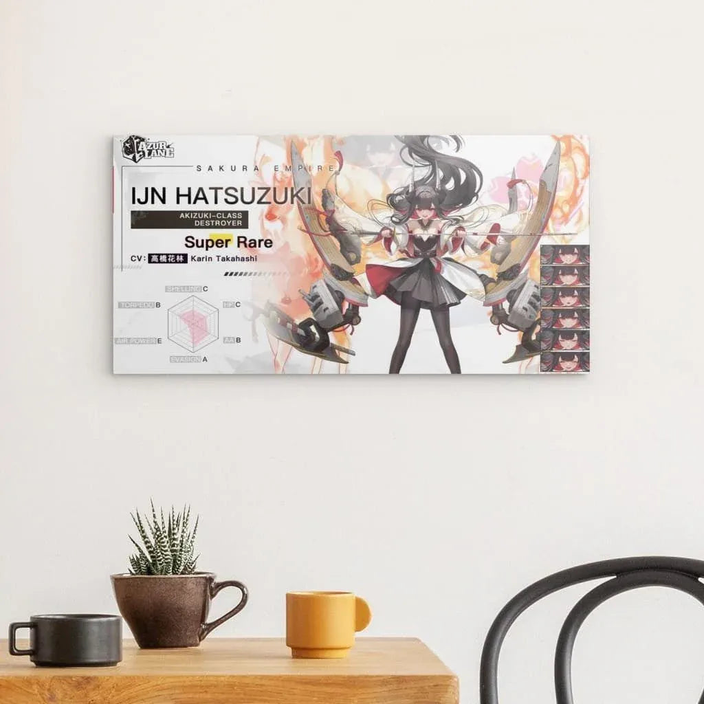 hatsuzuki-charakter-azur-lane-poster-poster-jlr-design-2 - JLR Design