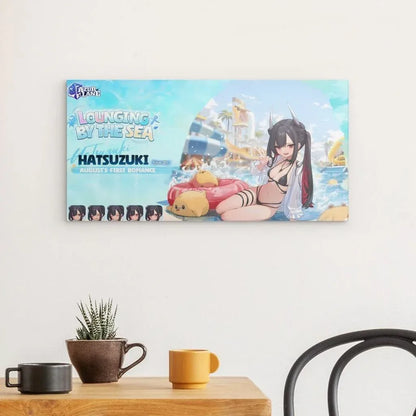 hatsuzuki-lounging-by-the-sea-azur-lane-poster-poster-jlr-design-2 - JLR Design