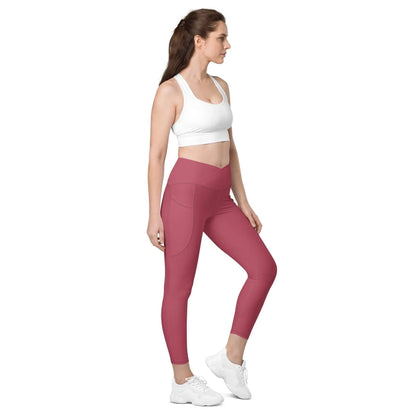 hippie-pink-damen-v-bund-leggings-mit-taschen-v-bund-leggings-jlr-design-2 - JLR Design