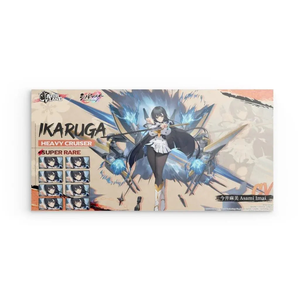 ikaruga-senran-kagura-azur-lane-poster-poster-jlr-design-1 - JLR Design