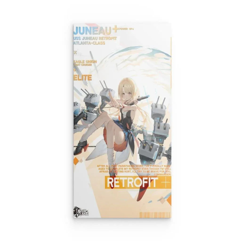 juneau-retrofit-azur-lane-poster-poster-jlr-design-1 - JLR Design