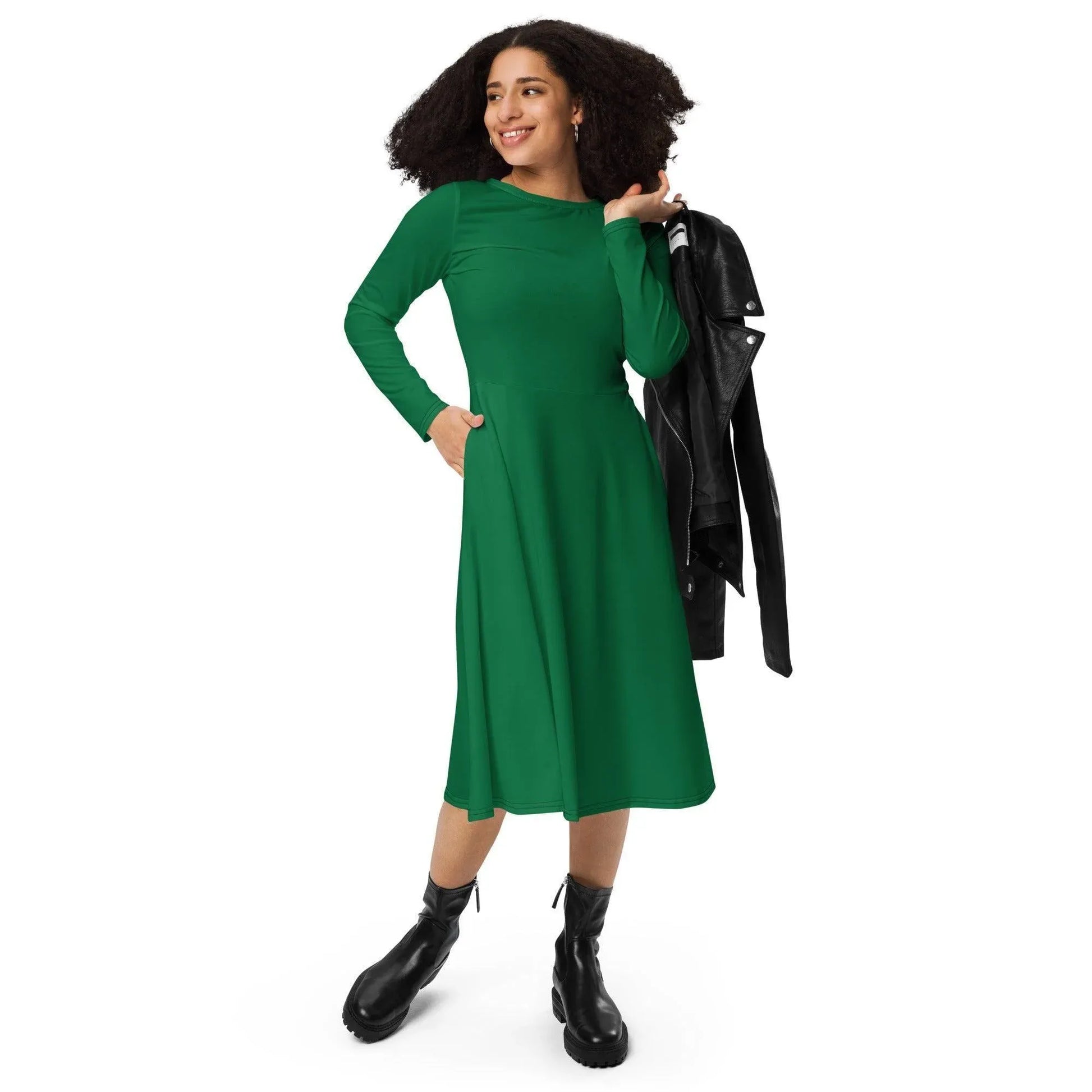 juwel-langarmliges-midikleid-midikleid-jlr-design-1 - JLR Design