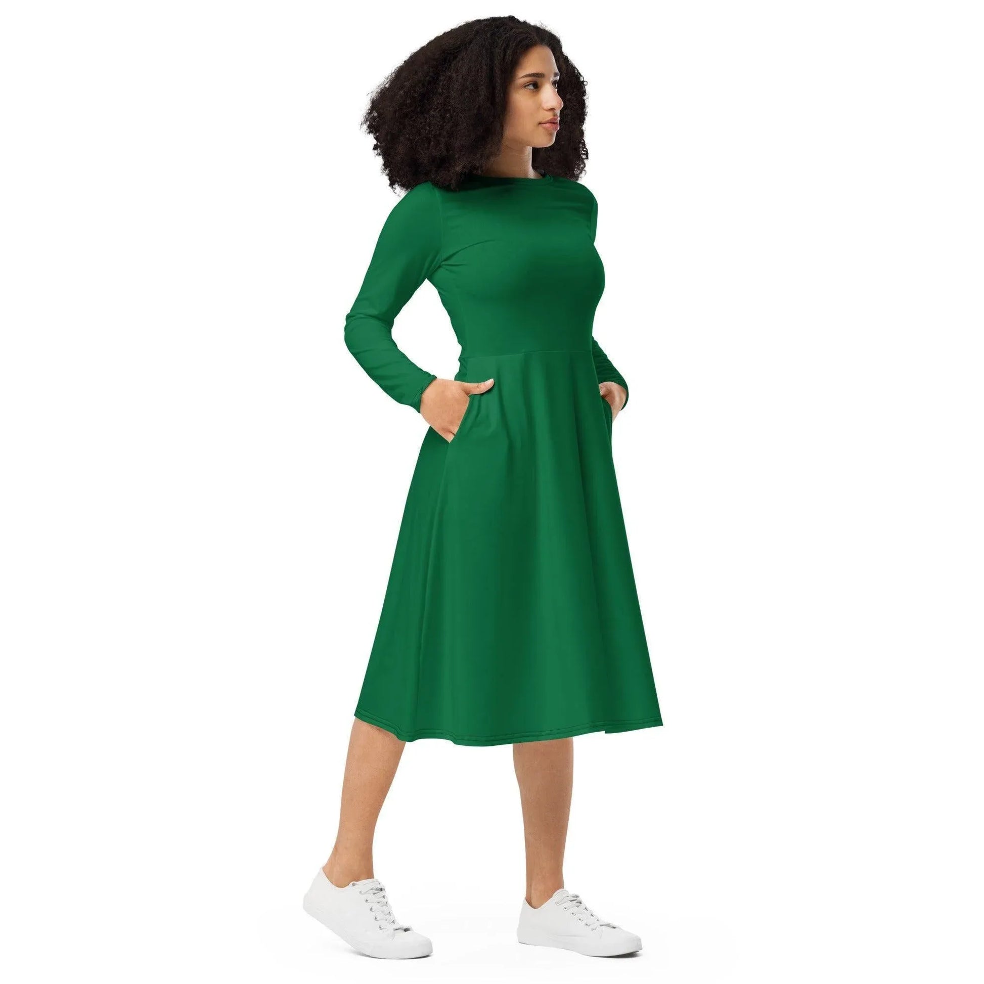 juwel-langarmliges-midikleid-midikleid-jlr-design-4 - JLR Design