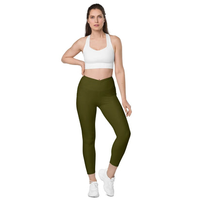 karaka-damen-v-bund-leggings-mit-taschen-v-bund-leggings-jlr-design-7 - JLR Design