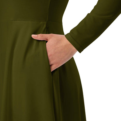 karaka-langarmliges-midikleid-midikleid-jlr-design-5 - JLR Design